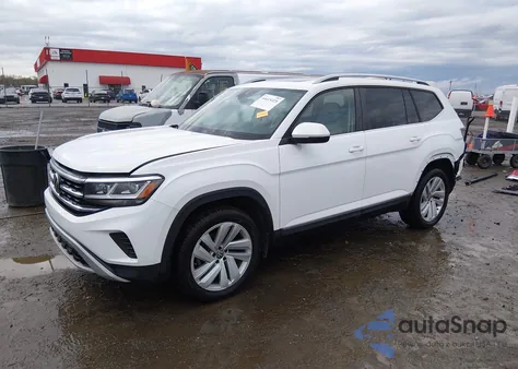 2021 Volkswagen Atlas 3.6L V6 Sel from USA, damaged, VIN 1V2ER2CA2MC567423